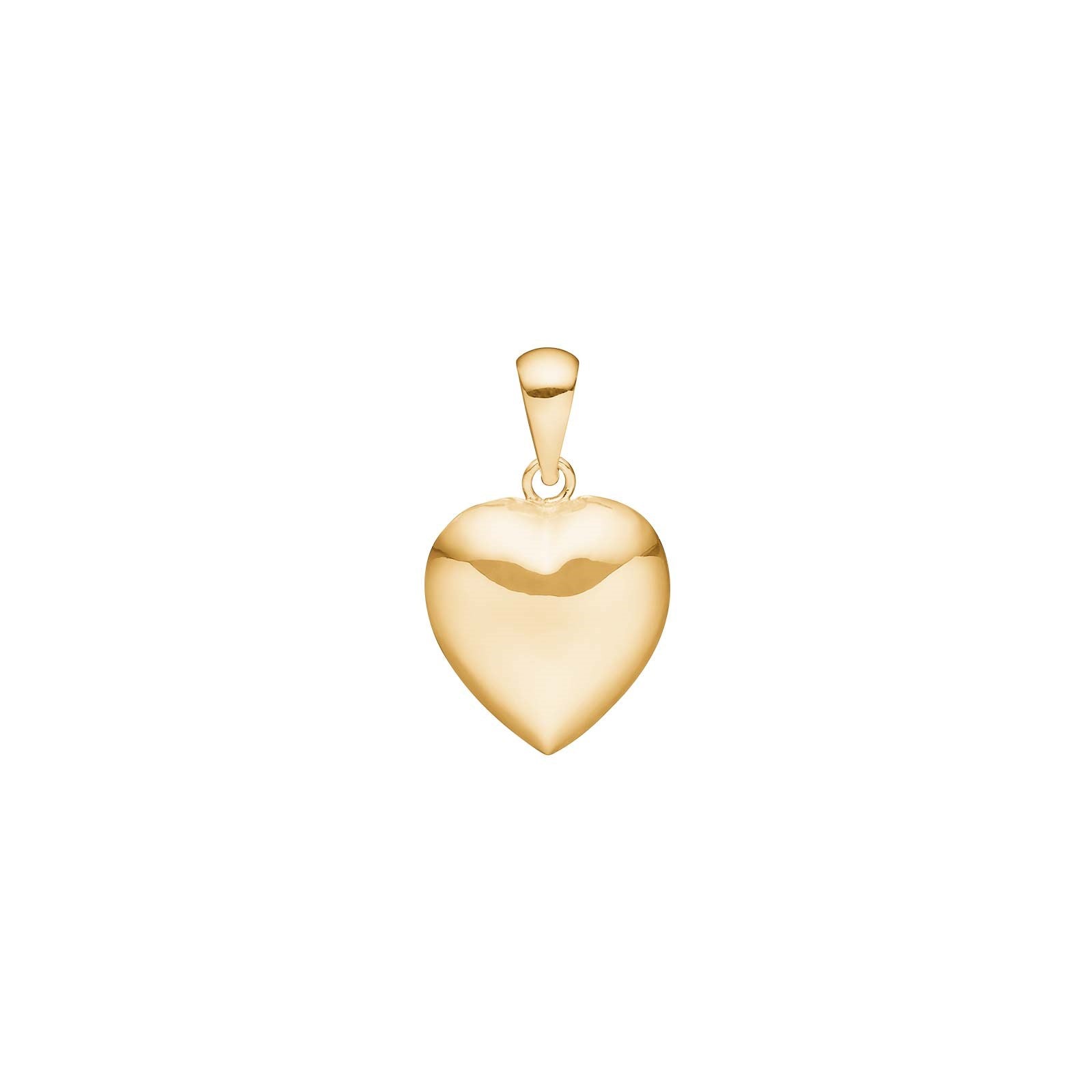 14ct. gold heart 12mm