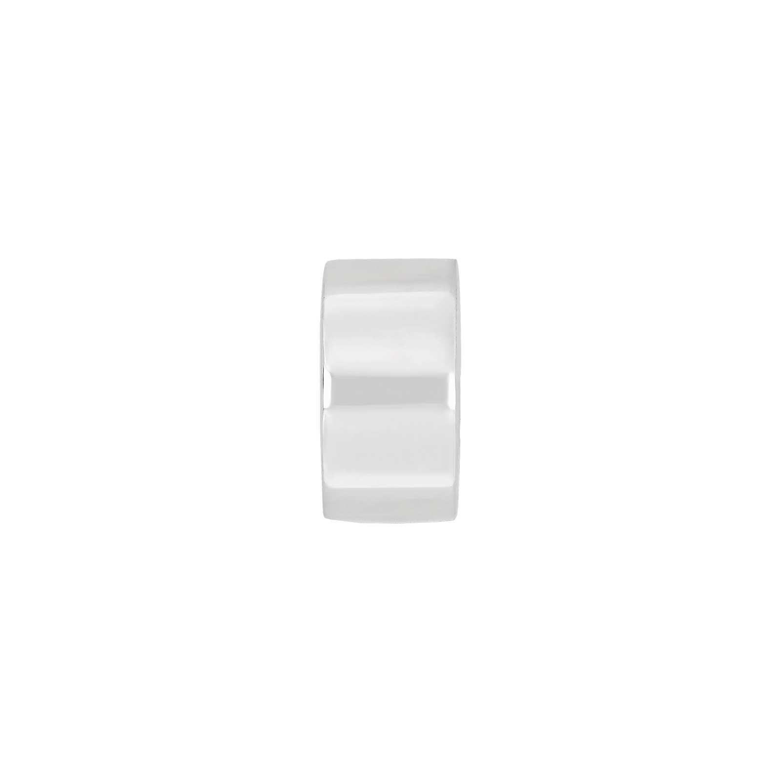 Silberner Systemanhänger 16x8mm