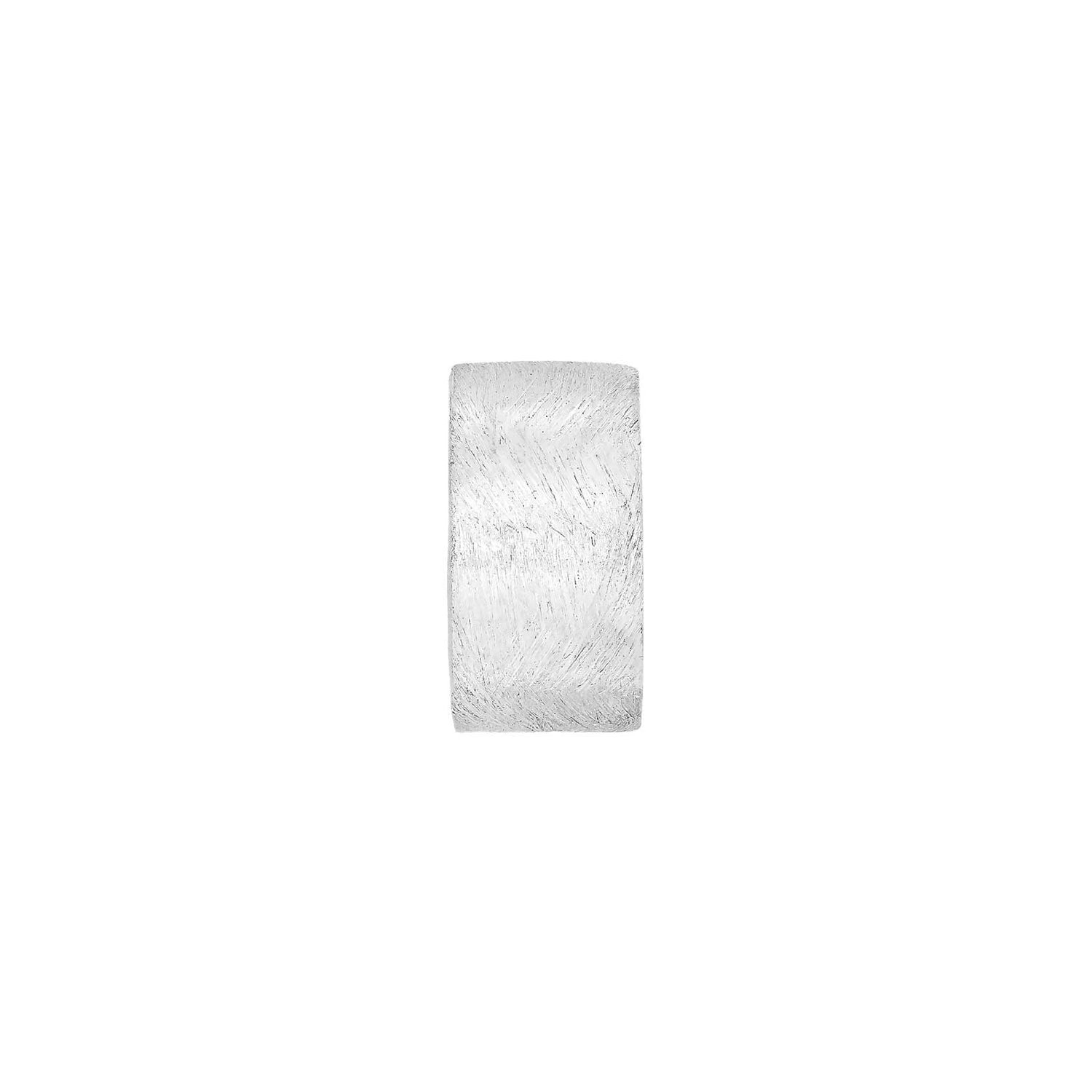 Silber matt Systemanhänger 16x8mm - Vergoldet