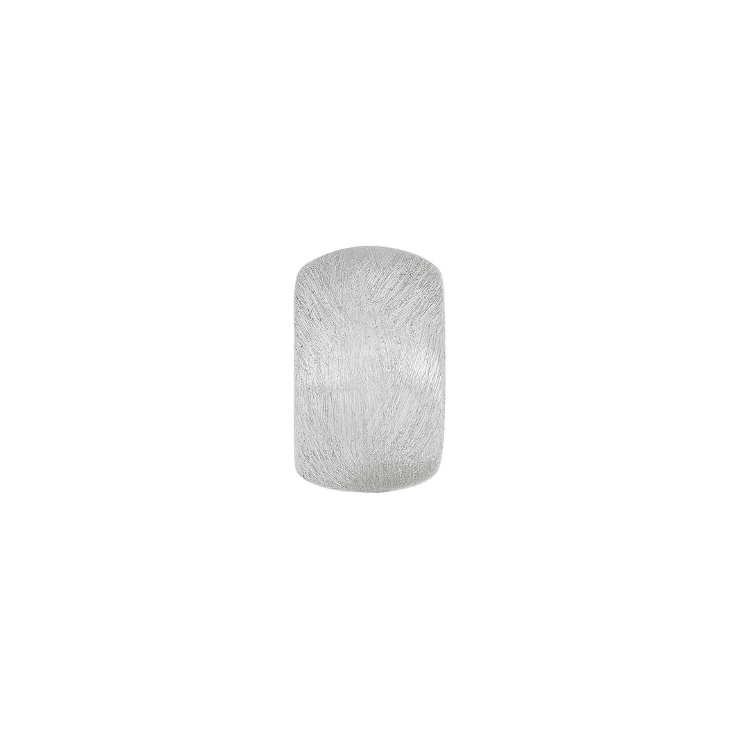 Rhod. sølv mat system-vedhæng 16x11mm