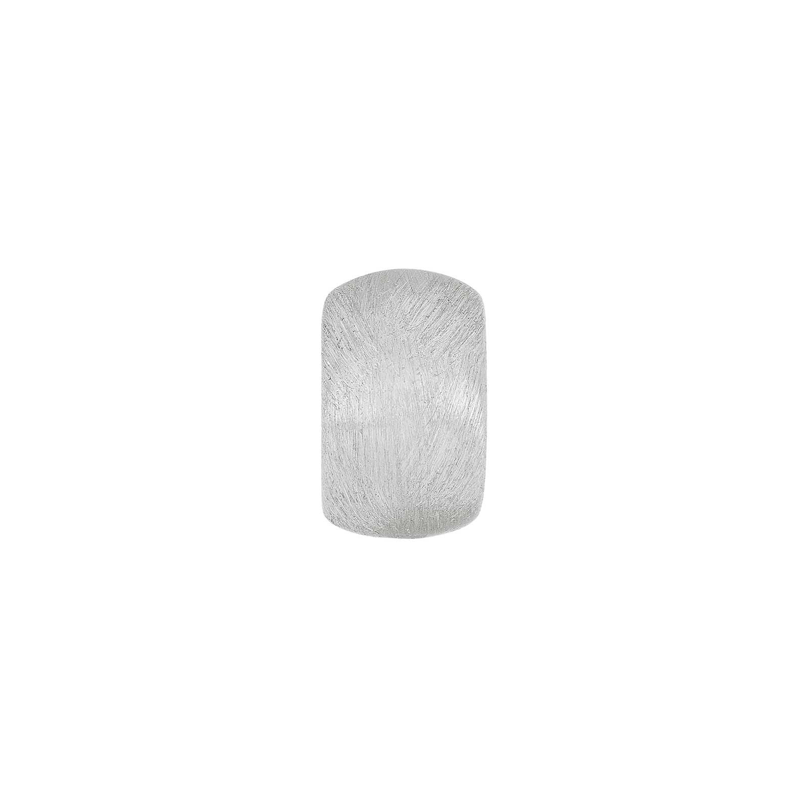 Rhod. sølv mat system-vedhæng 16x11mm