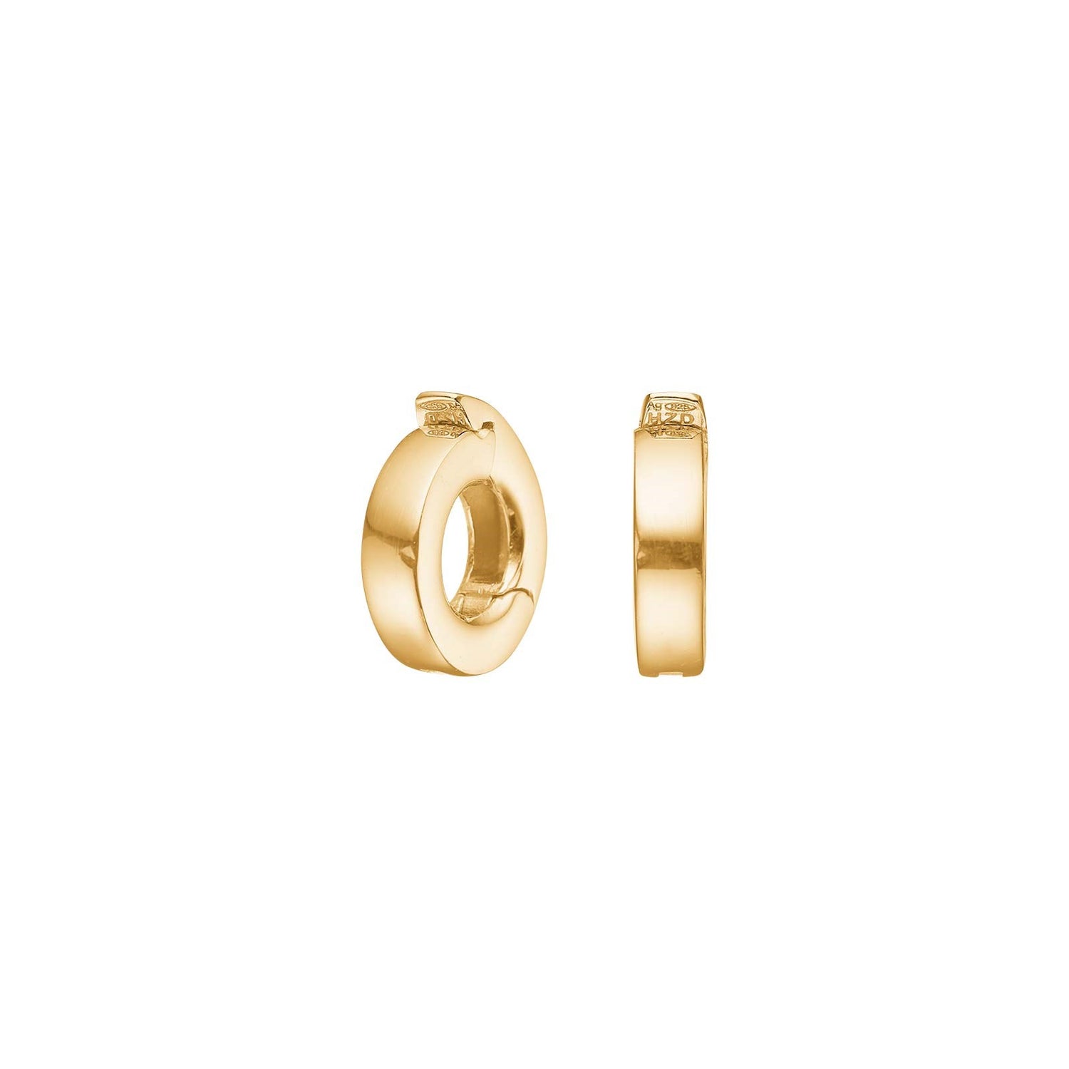 Silberner Systemanhänger 3,5x12mm - Vergoldet