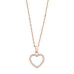 Silver pendant AIDANOR 11mm 42+3cm