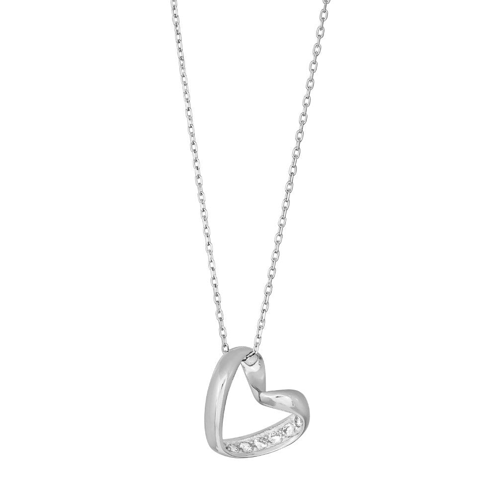 Rhd. Silver necklace