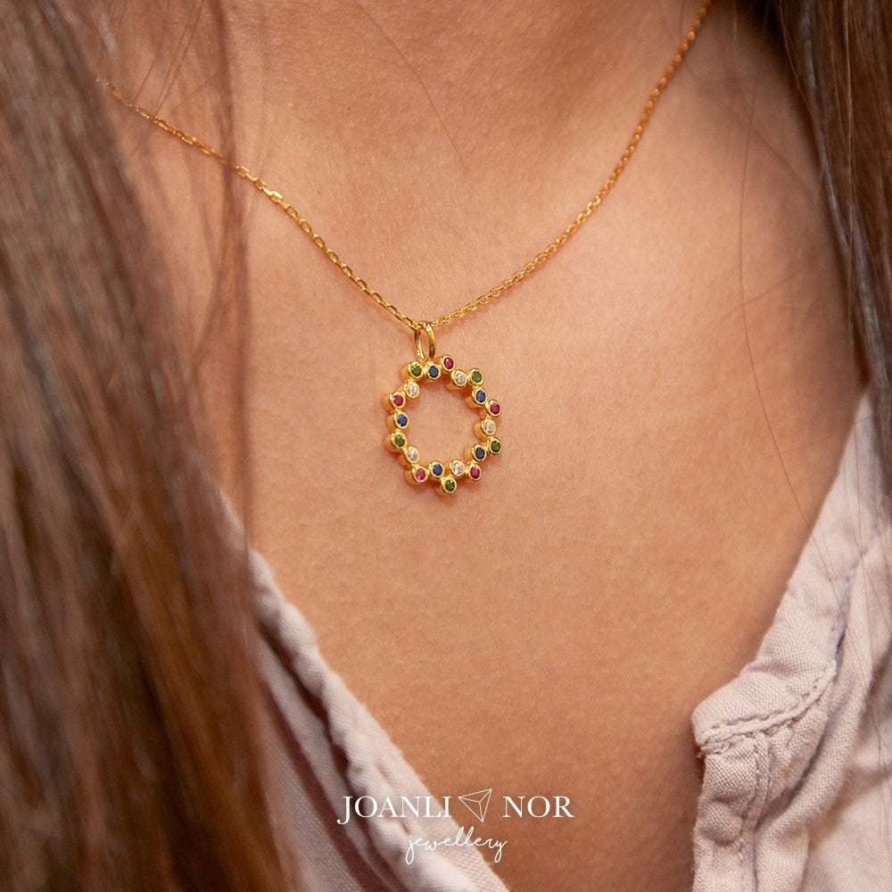 Sølv vedh. EBRUNOR 15mm