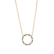 Silver pendant FILUCANOR 14mm 42+3cm