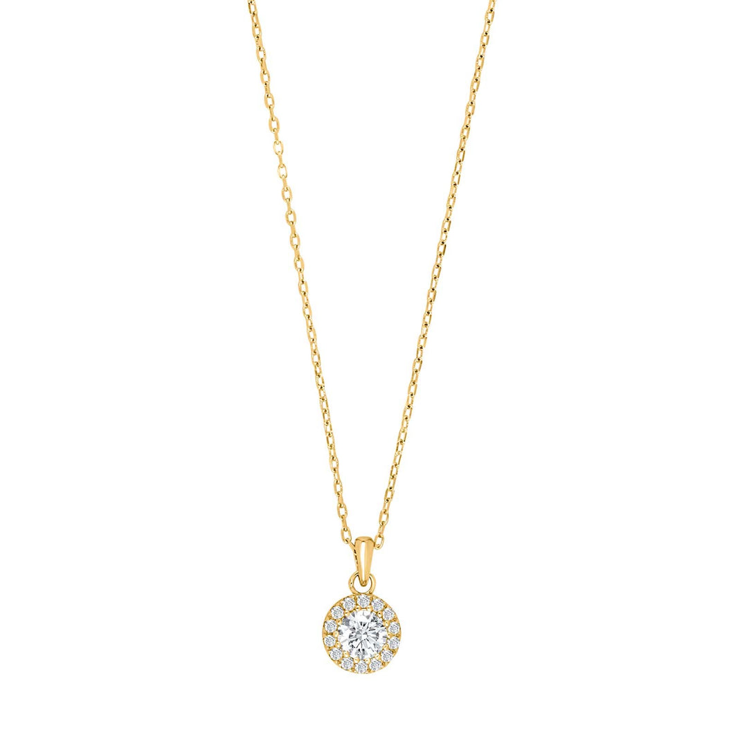 Silver pendant KATENOR - Gold plated
