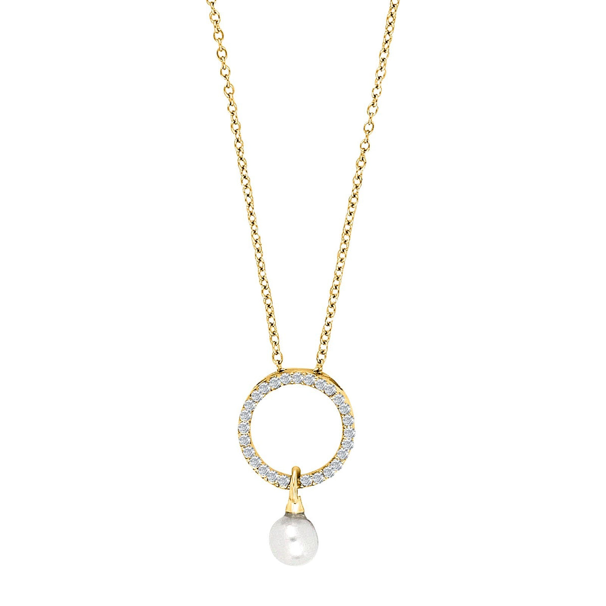Silver pendant LISBETHNOR - Gold plated