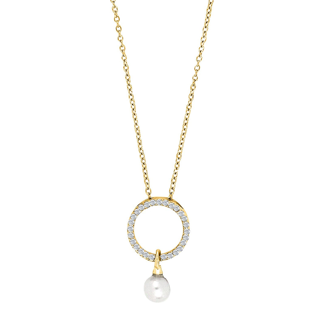 Silver pendant LISBETHNOR - Gold plated