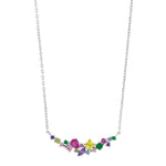 Silver necklace METTENOR