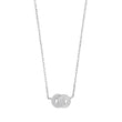 Silver necklace NINANOR