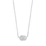 Silver necklace NINANOR