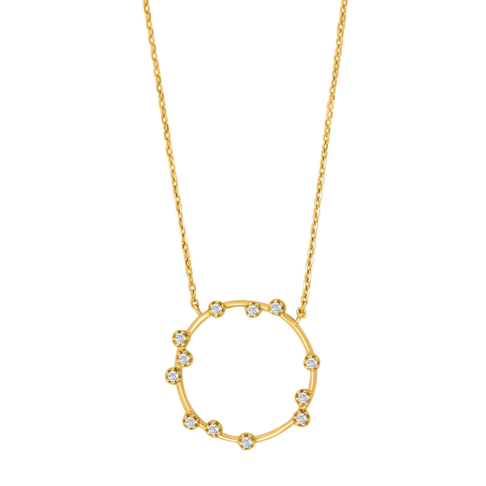 Silver necklace NANANOR