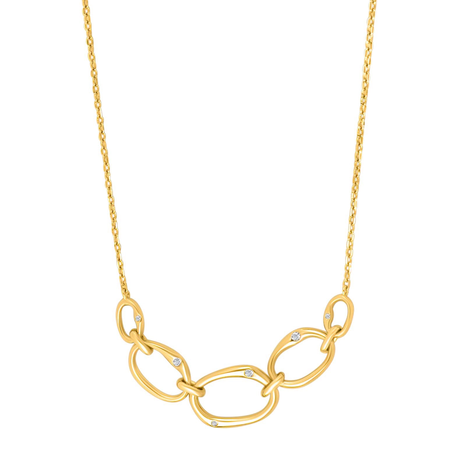 Silver necklace NYTTENOR