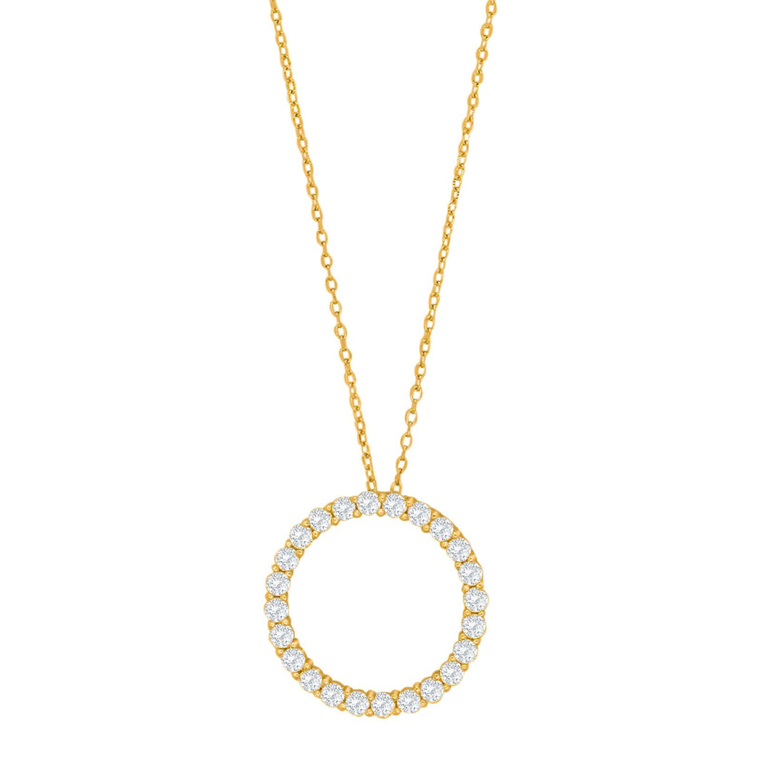 Silberkette Kreis 20mm OBINOR