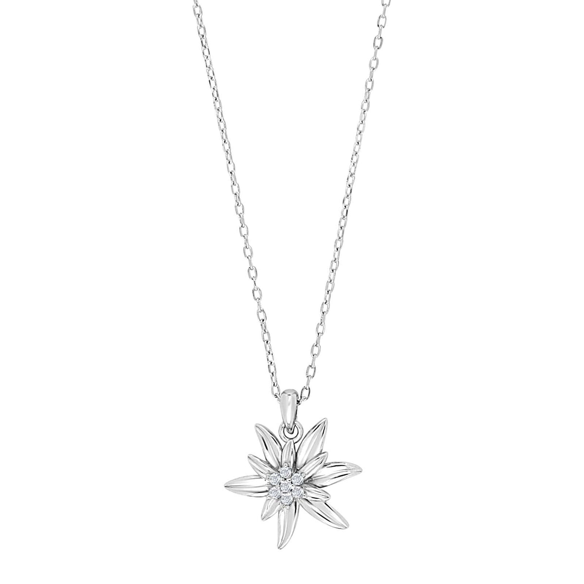 Silver necklace OYANOR