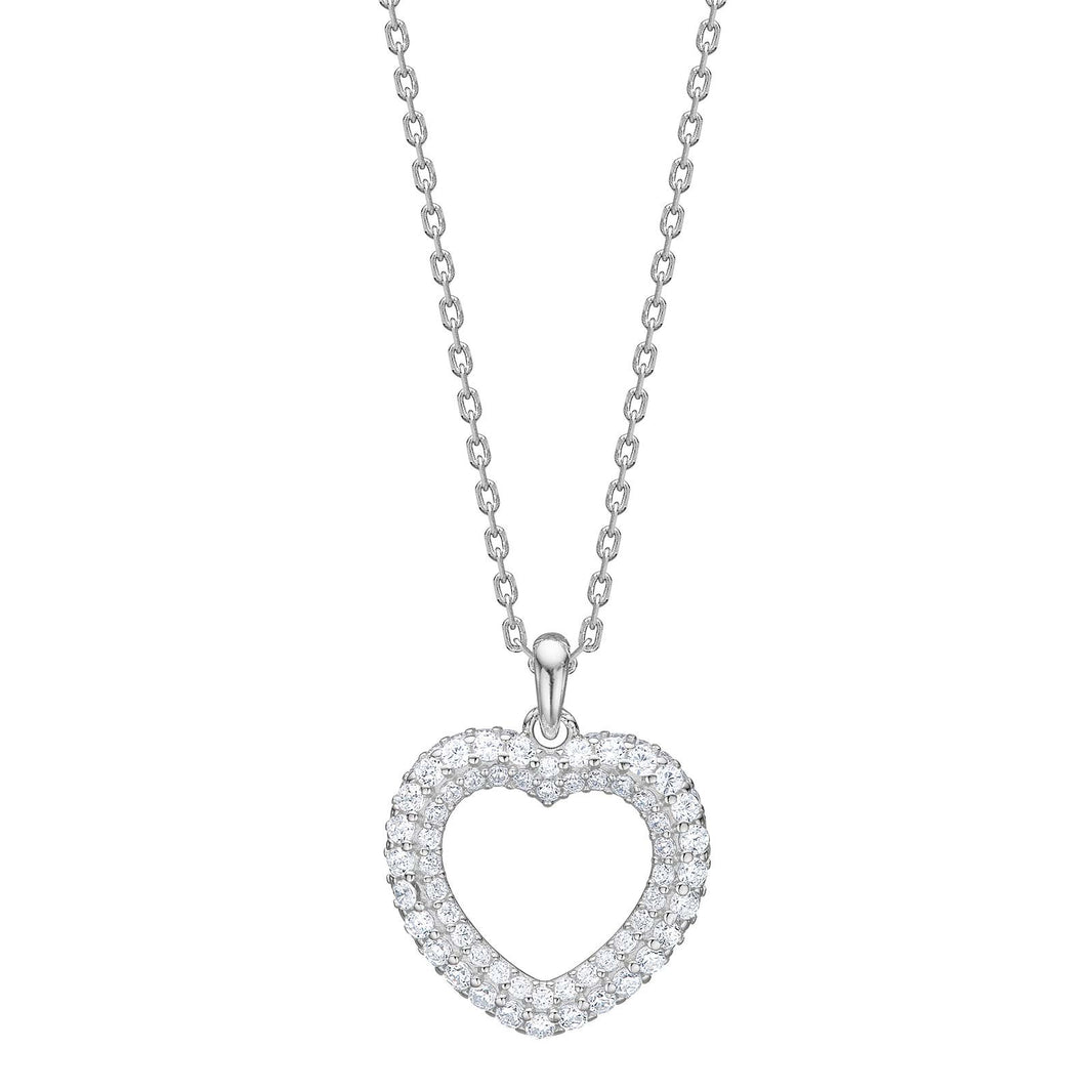 Silberkette Herz PAULANOR