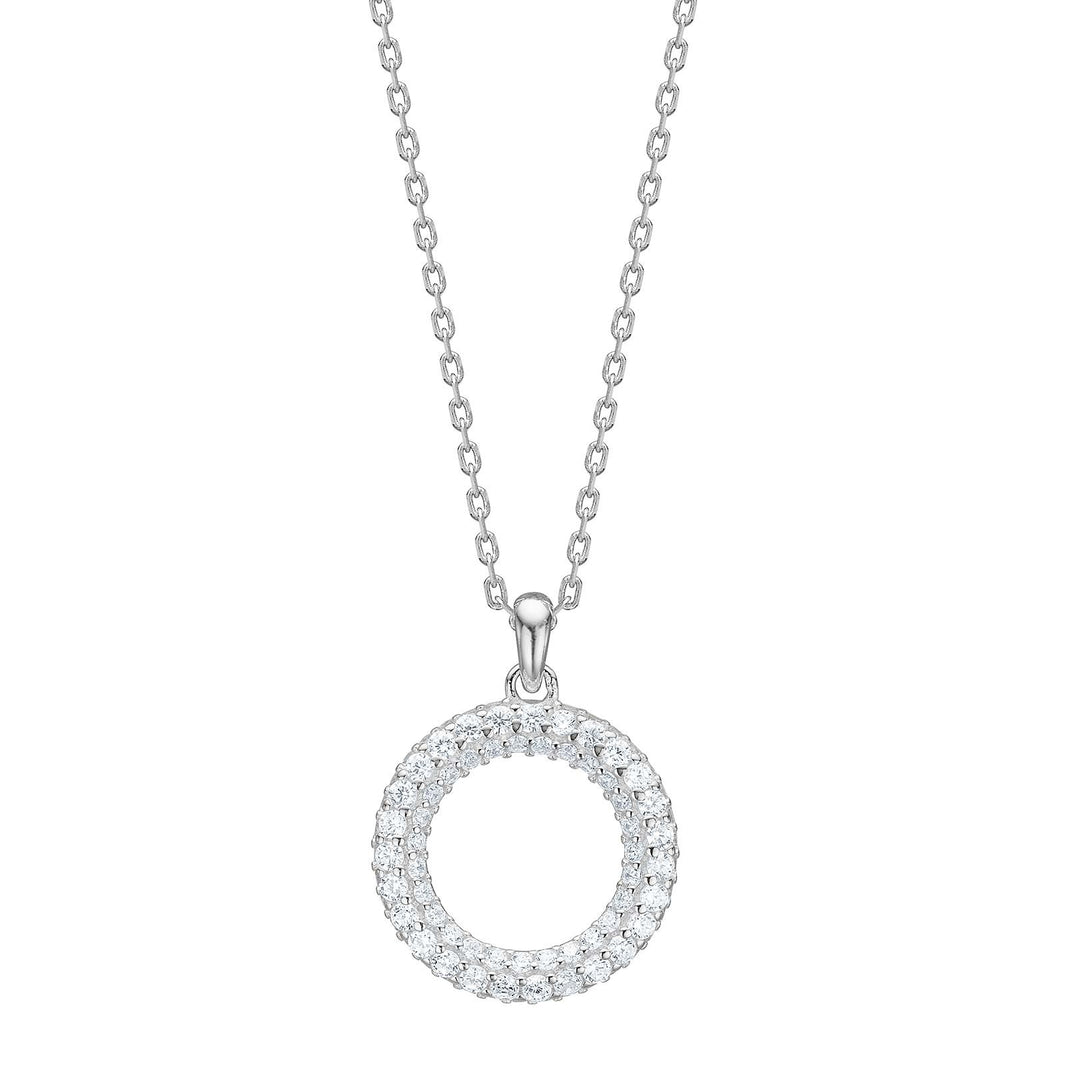 Silberkette Kreis PAULANOR