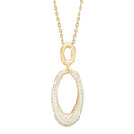 Silver necklace PARISANOR