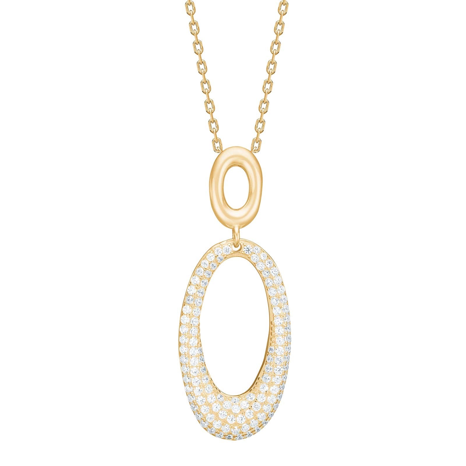 Silver necklace PARISANOR