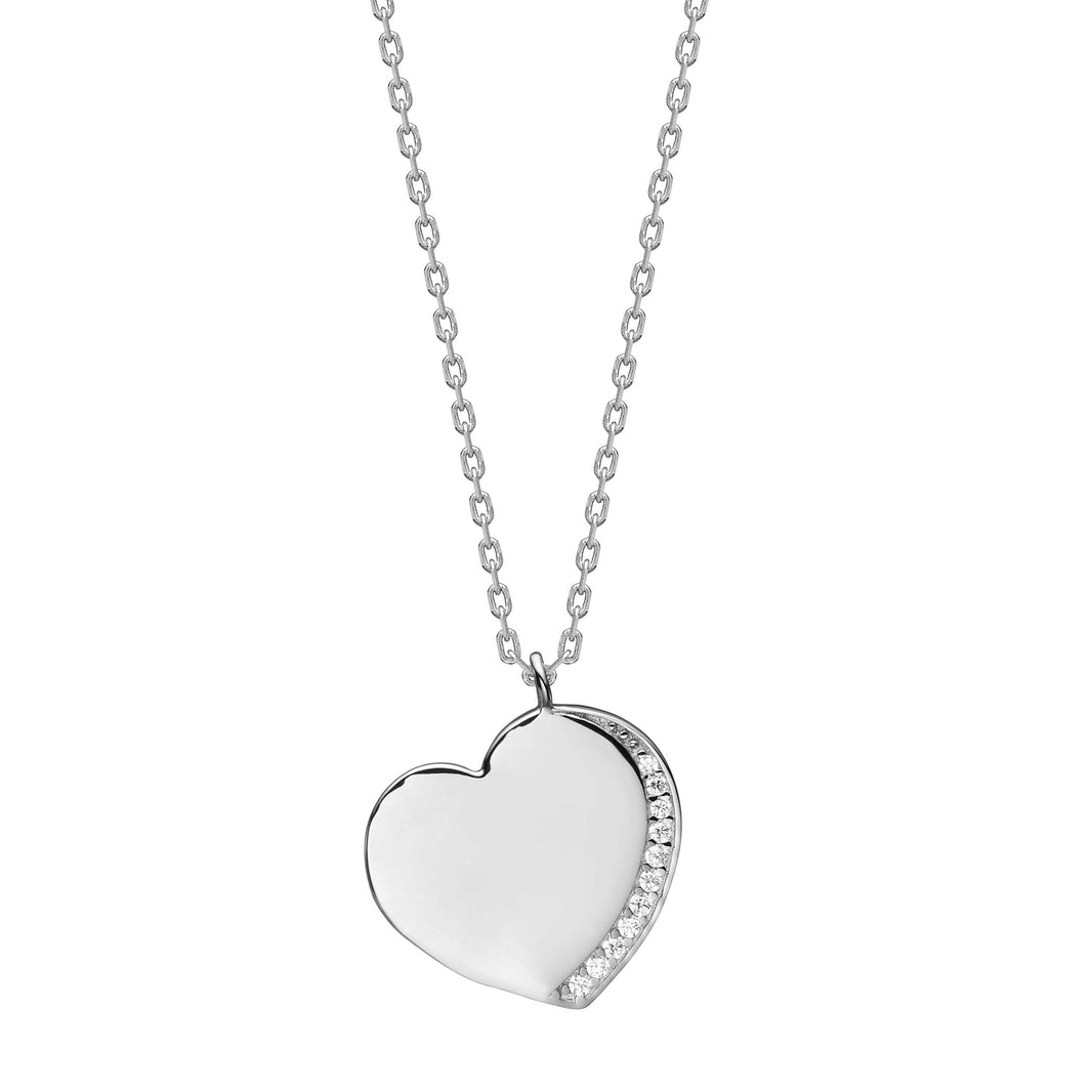 Necklace heart SARANOR - Gold plated