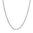 Silver necklace RIKKENOR