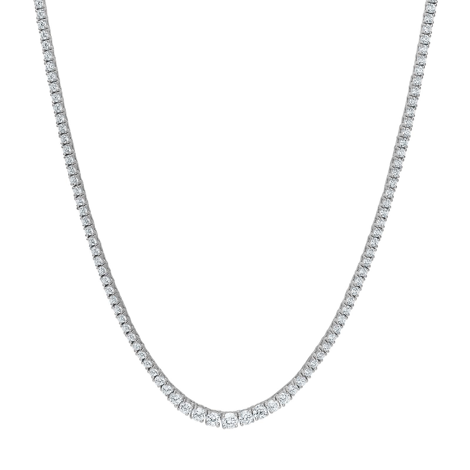 Silver necklace RIKKENOR