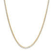 Silver necklace RIKKENOR