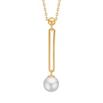 Verg. Silber Halskette PEARLY52