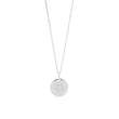 silver chain ELLANOR 14mm plate, 42+3cm
