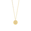 silver chain ELLANOR 14mm plate, 42+3cm