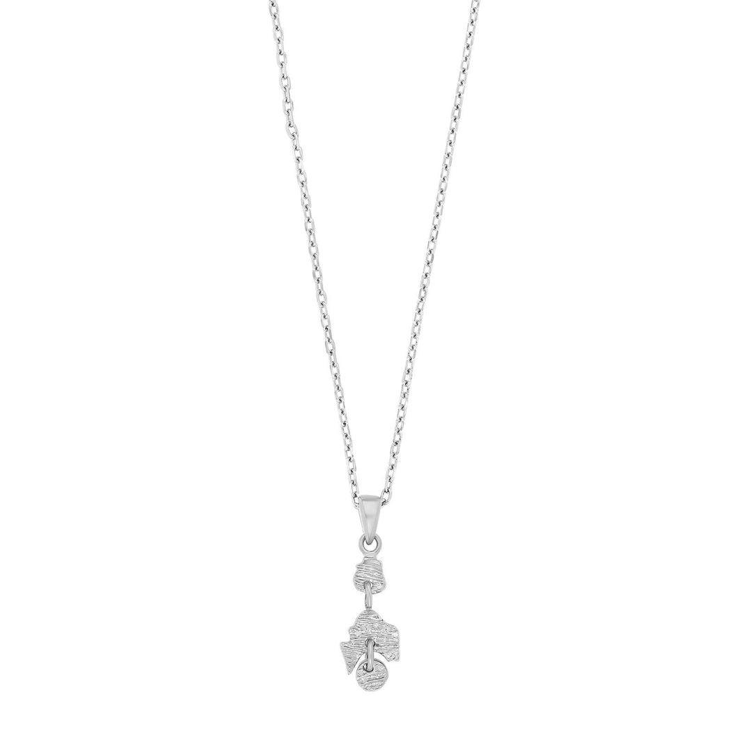 Rhd. Silber Halskette SEAT52 - Rhodiniert