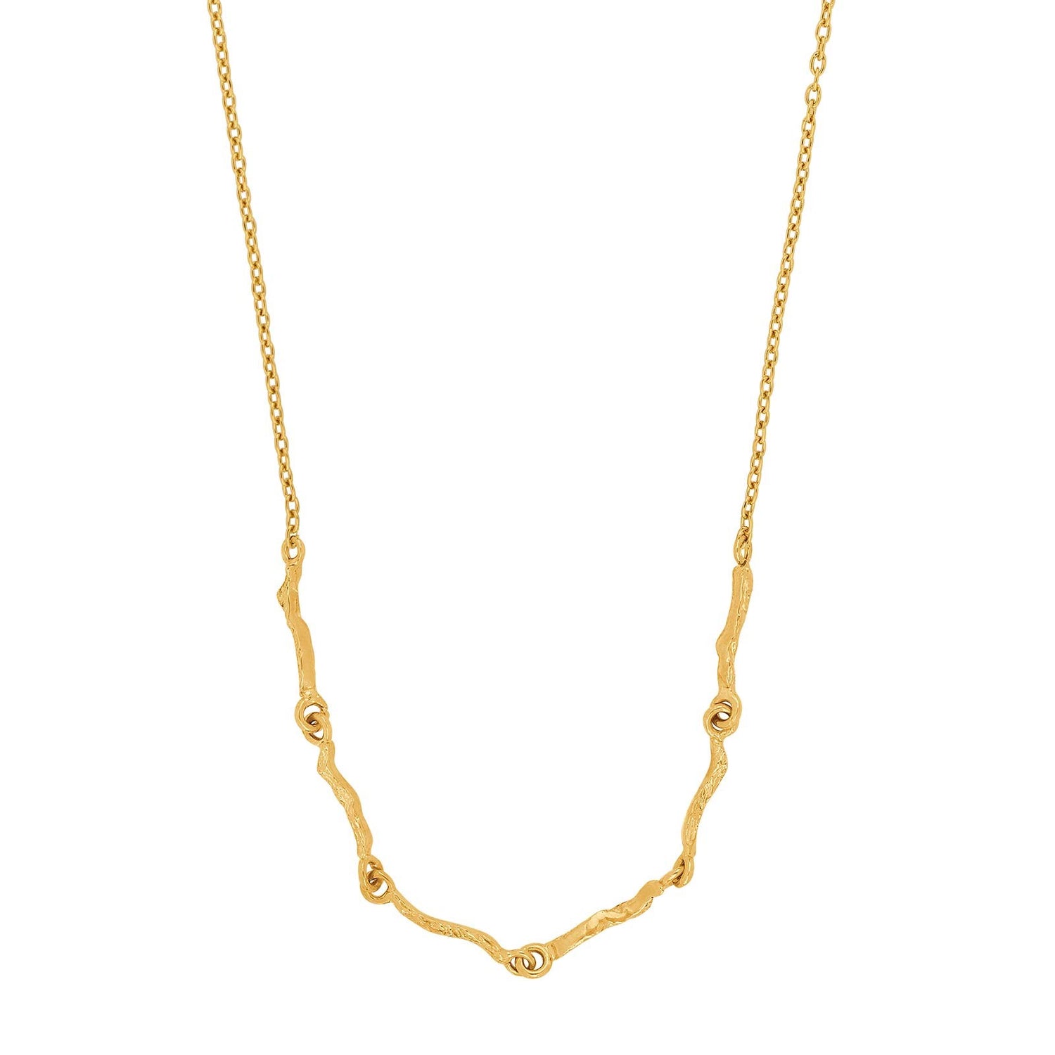 Silver necklace MOVIE52 - Gold plated