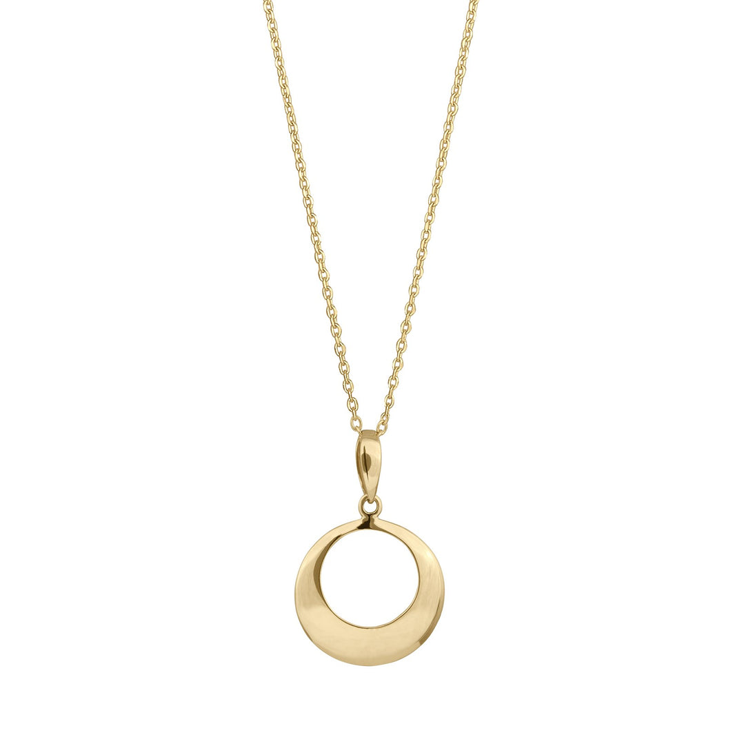 8ct. Goldanhänger + Schmiedekette