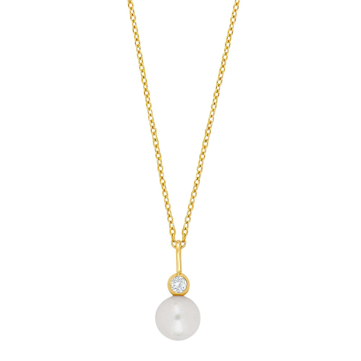 8ct. gold pendant  w. FWT and cz
