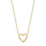 8ct. gold pendant  w. cz