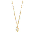 8kt. Gold Anhänger m. cz