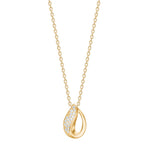 8kt. Gold Anhänger m. cz