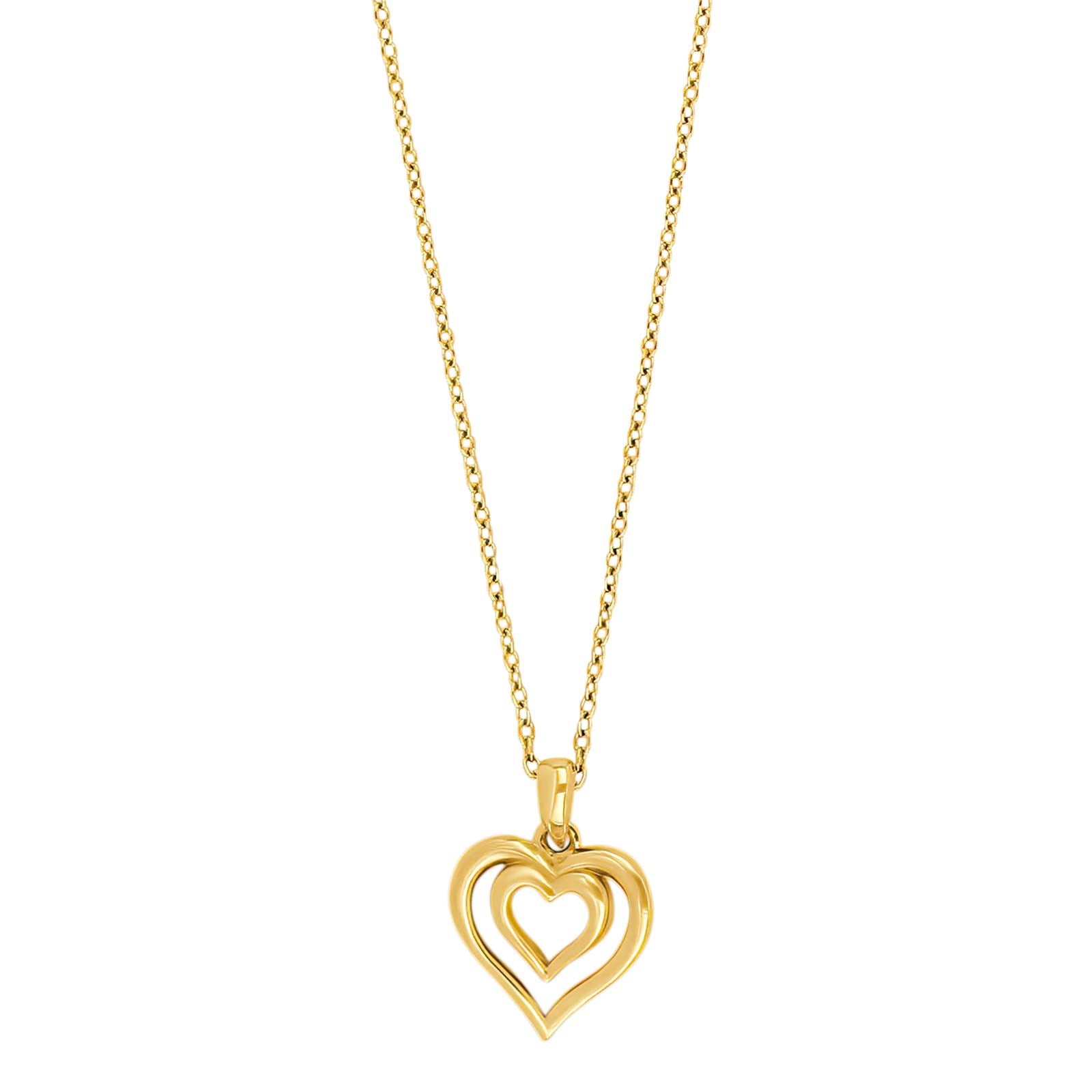 14ct. gold pendant heart