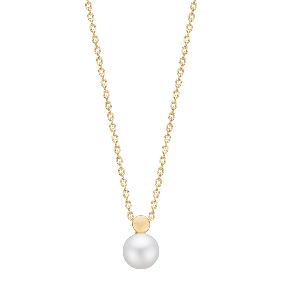 14kt. Gold Anhänger m. FWP