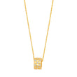 Silver necklace OLISENOR