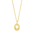 Silver necklace OLGANOR