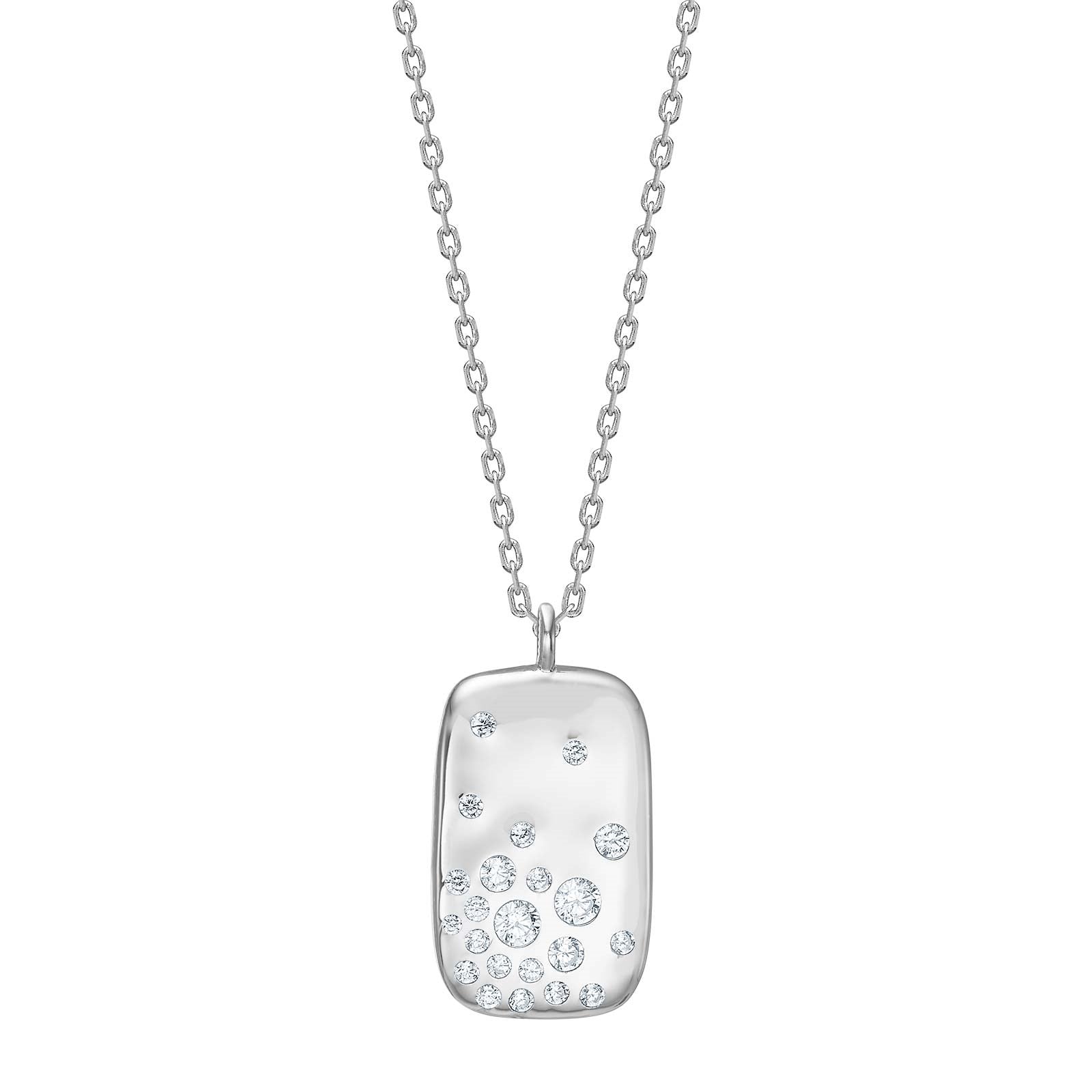 Silver necklace ROXANOR
