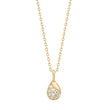 Silver necklace TARANOR