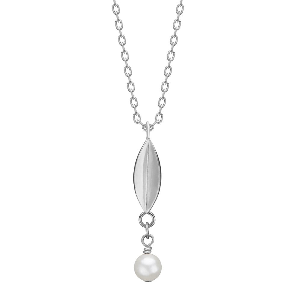 Silber-Halskette THEANOR - Rhodiniert