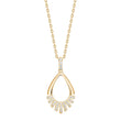 Silver necklace PIPERNOR