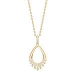 Silver necklace PIPERNOR