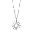 Silver necklace ROSETTANOR