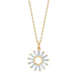 Silver necklace ROSETTANOR