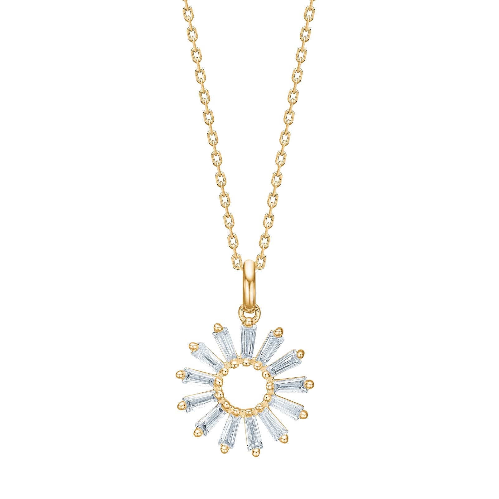 Silver necklace ROSETTANOR